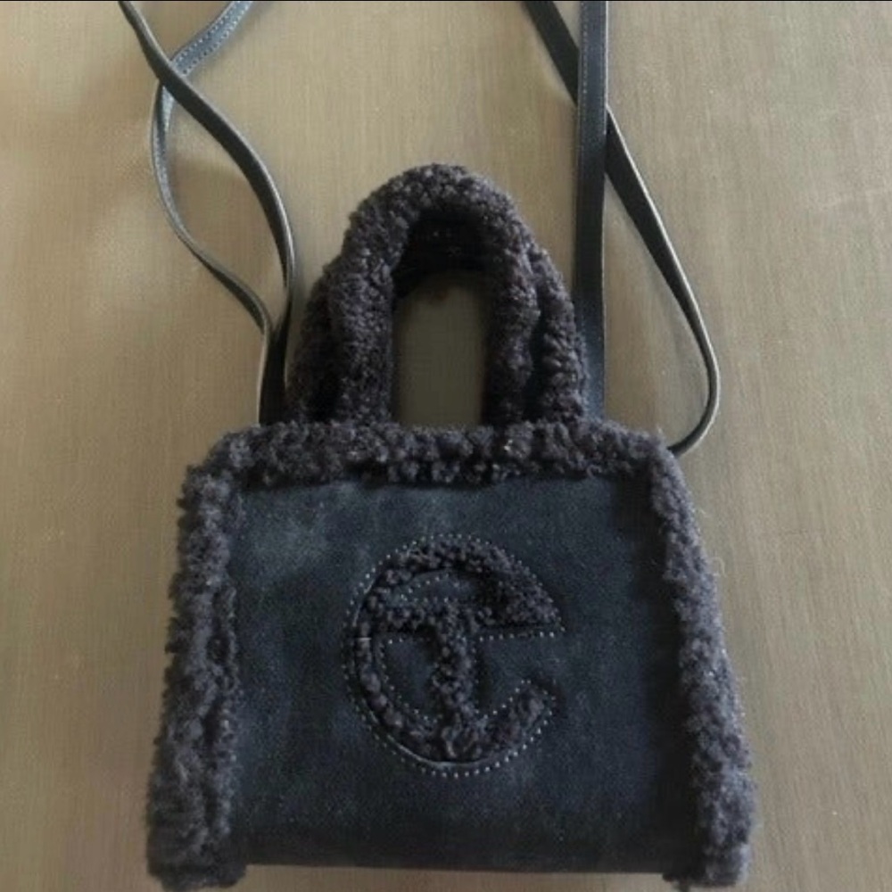 Authentic Ugg x Telfar Shearling Mini Tote Bag
